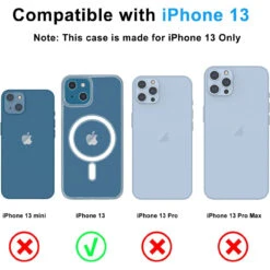 Clear IPhone 13 MagSafe Magnetic Shock / Drop Proof Case -Cheap NewCase Store iphone 13 magsafe shockproof case clear 7 24663.1659587127