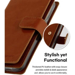 Brown Mercury Mansoor Diary Card Holder Wallet For IPhone 13 Pro 11 Brown Mercury Mansoor Diary Card Holder Wallet For IPhone 13 Pro -Cheap NewCase Store iphone 13 mercury mansoor wallet brown 4 64807.1693282534