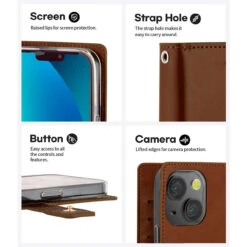 Brown Mercury Mansoor Diary Card Holder Wallet For IPhone 13 Pro 12 Brown Mercury Mansoor Diary Card Holder Wallet For IPhone 13 Pro -Cheap NewCase Store iphone 13 mercury mansoor wallet brown 5 05562.1693282534