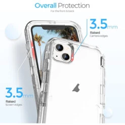 Clear IPhone 13 Heavy Duty Defender Military Belt Clip Holster Case 9 Clear IPhone 13 Heavy Duty Defender Military Belt Clip Holster Case -Cheap NewCase Store iphone 13 military grade defender holster case clear 3 15246.1687916168