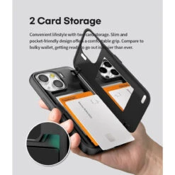 Black Goospery Slim Magnetic Door Credit Card Case For IPhone 13 Mini -Cheap NewCase Store iphone 13 mini goospery magnetic door case black 5 47218.1687317600