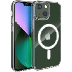 Clear MagSafe Magnetic Case Thin Military Case For IPhone 13 Mini