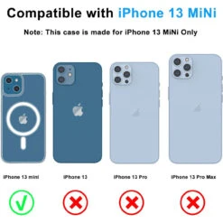 Clear MagSafe Magnetic Case Thin Military Case For IPhone 13 Mini -Cheap NewCase Store iphone 13 mini magsafe shockproof case clear 7 81728.1659587048