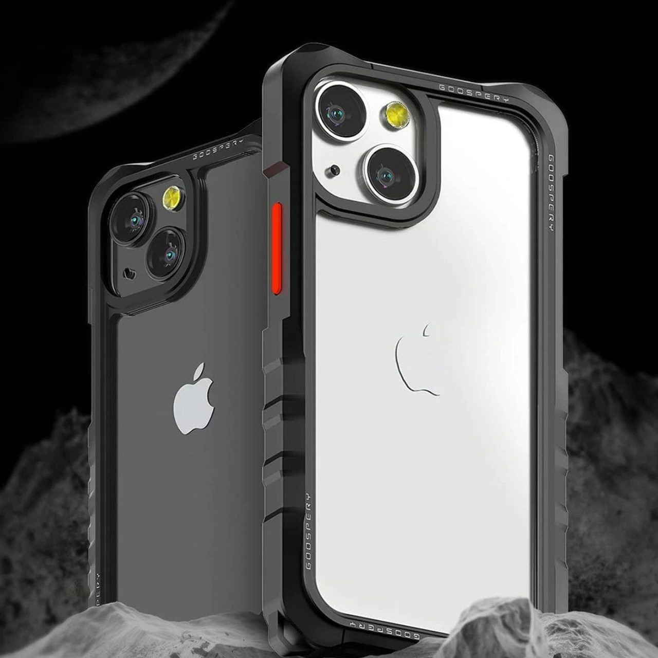 Mercury Z Bumper Crystal Clear Shock Absorbing Case For IPhone 13 Mini 1 Mercury Z Bumper Crystal Clear Shock Absorbing Case For IPhone 13 Mini