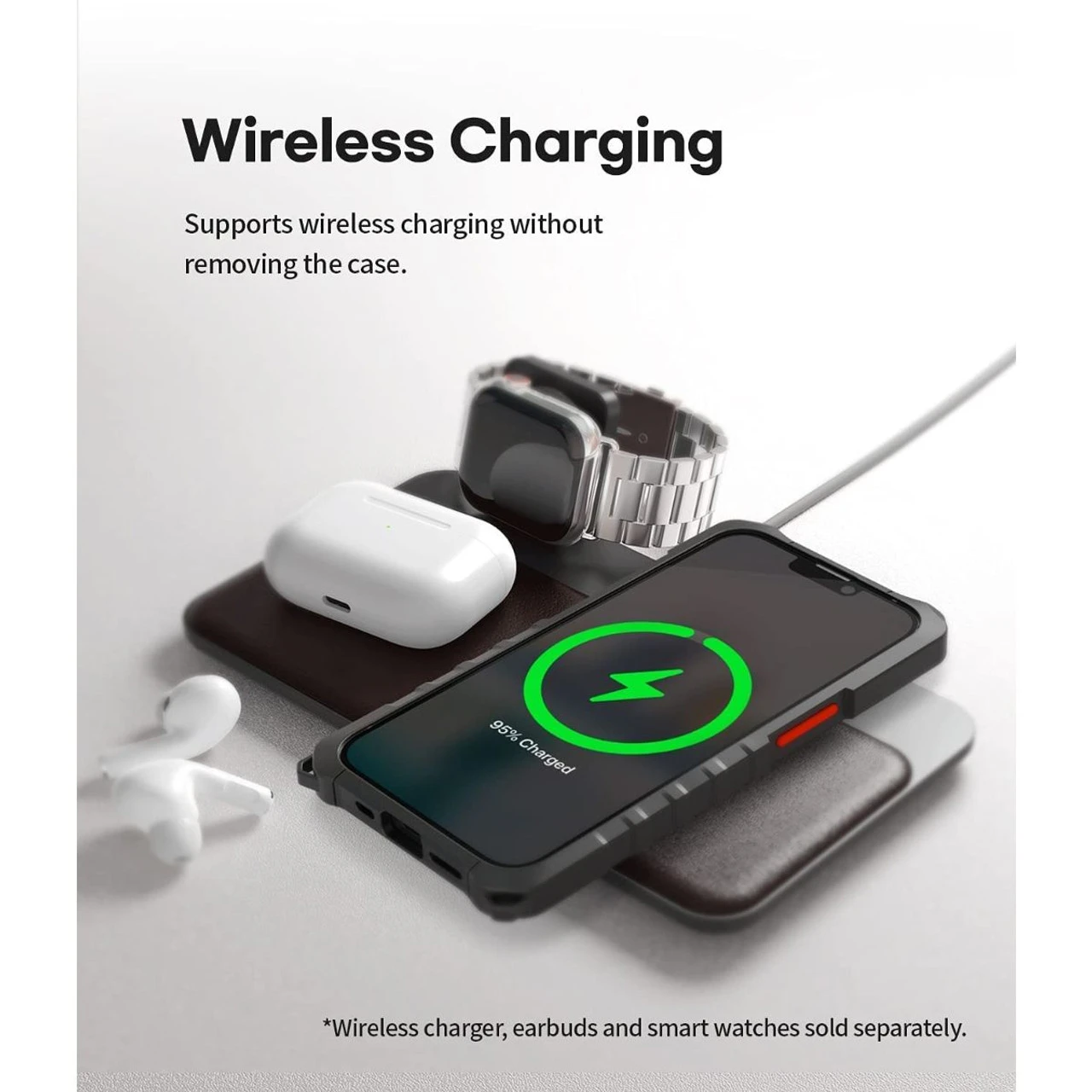 Mercury Z Bumper Crystal Clear Shock Absorbing Case For IPhone 13 Mini 6 Mercury Z Bumper Crystal Clear Shock Absorbing Case For IPhone 13 Mini - Image 6