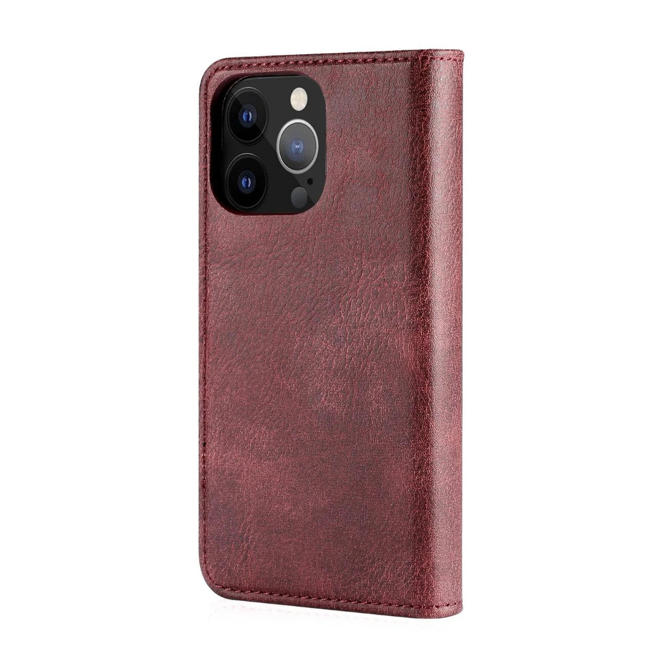 Red IPhone 13 Pro DG.Ming Premium 2 In 1 Magnetic Case And Wallet 3 Red IPhone 13 Pro DG.Ming Premium 2 In 1 Magnetic Case And Wallet - Image 3