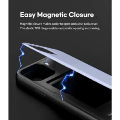 Lilac Goospery Magnetic Door 2 Card Shock Proof Case For IPhone 13 Pro -Cheap NewCase Store iphone 13 pro goospery magnetic door case lilac 5 99860.1675299817
