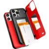 Red IPhone 13 Pro Mercury Slim Shock Proof Magnetic Door Case