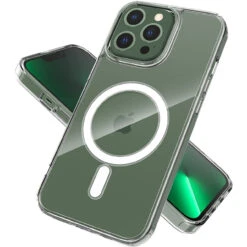 Clear IPhone 13 Pro MagSafe Magnetic Bumper Shockproof Case