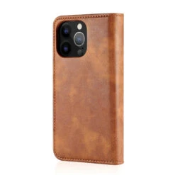 Brown IPhone 13 Pro Max DG.Ming Magnetic Detachable Wallet Case With Card Slots -Cheap NewCase Store iphone 13 pro max dg ming wallet magnetic case brown 3 53058.1700735118