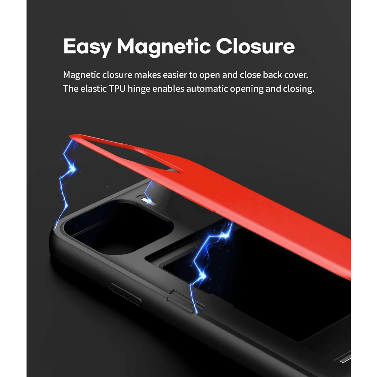 Red Goospery Magnetic Door Bumper Card Holder Case For IPhone 13 Pro Max 6 Red Goospery Magnetic Door Bumper Card Holder Case For IPhone 13 Pro Max - Image 6