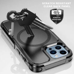 Black MagSafe Magnetic Slim Compact Defender Case For IPhone 13 Pro Max 11 Black MagSafe Magnetic Slim Compact Defender Case For IPhone 13 Pro Max -Cheap NewCase Store iphone 13 pro max magsafe shockproof case black 5 20129.1659586682