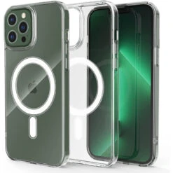Clear MagSafe Magnetic Slim Compact Defender Case For IPhone 13 Pro Max