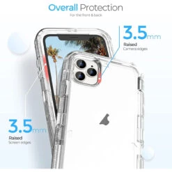 Clear IPhone 13 Pro Tradies Military Defender Belt Clip Case -Cheap NewCase Store iphone 13 pro military grade defender holster case clear 6 22214.1651129696