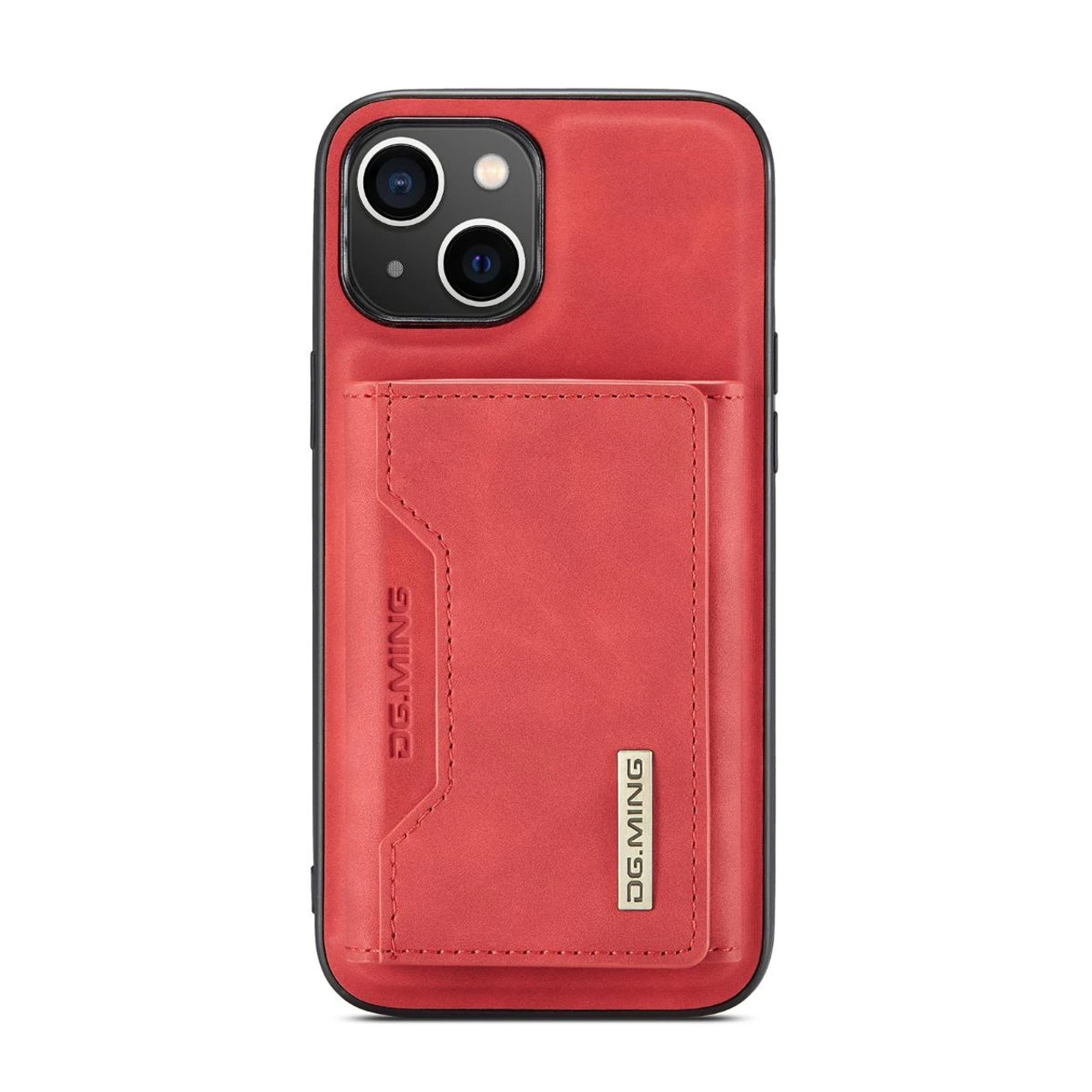 Red DG.Ming M2 Case With Detachable Magnetic Wallet For IPhone 14 2 Red DG.Ming M2 Case With Detachable Magnetic Wallet For IPhone 14 - Image 2