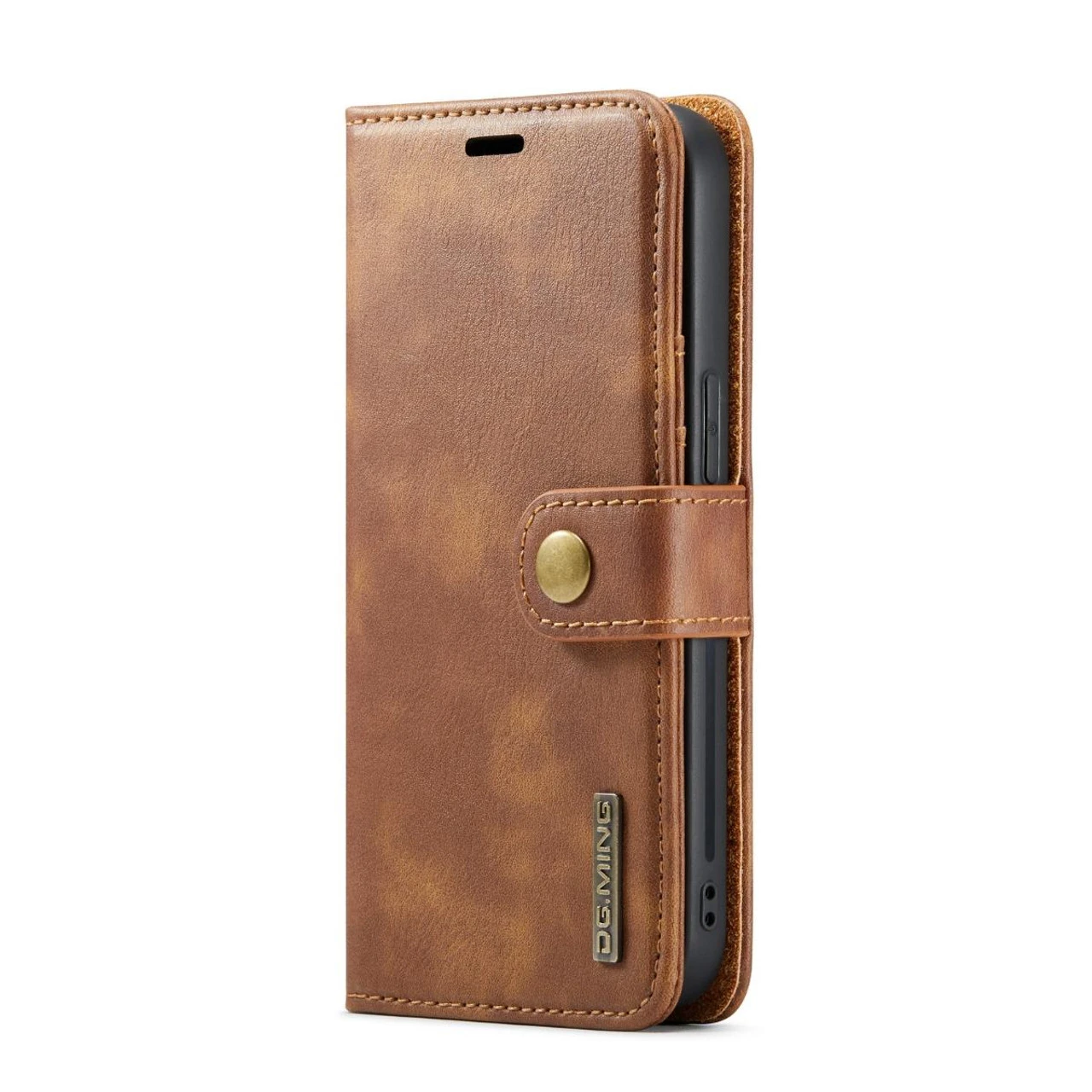Brown IPhone 14 DG.Ming Magnetic Detachable Wallet Case With Card Slots 2 Brown IPhone 14 DG.Ming Magnetic Detachable Wallet Case With Card Slots - Image 2
