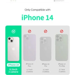 Lilac IPhone 14 Mercury Magnetic Door Bumper Card Holder Case -Cheap NewCase Store iphone 14 mercury magnetic door case lilac 5 89259.1671016532