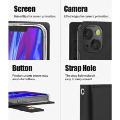 Black Genuine Mercury Mansoor Diary Wallet Case For IPhone 14 12 Black Genuine Mercury Mansoor Diary Wallet Case For IPhone 14 -Cheap NewCase Store iphone 14 mercury mansoor diary wallet black 5 93711.1666784183