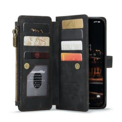 Black CaseMe C30 Wallet: Zipper Folio & Wrist Strap - IPhone 14 Plus 9 Black CaseMe C30 Wallet: Zipper Folio & Wrist Strap - IPhone 14 Plus -Cheap NewCase Store iphone 14 plus caseme c30 black 3 01620.1692847517