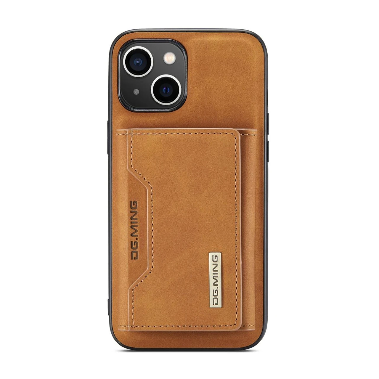 Brown DG.Ming M2 Magnetic 2-in-1 Shockproof Wallet Case For IPhone 14 Plus 2 Brown DG.Ming M2 Magnetic 2-in-1 Shockproof Wallet Case For IPhone 14 Plus - Image 2