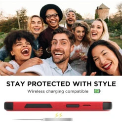 Red Heavy Duty Military Defense Drop Proof Case For IPhone 14 Plus 11 Red Heavy Duty Military Defense Drop Proof Case For IPhone 14 Plus -Cheap NewCase Store iphone 14 plus military grade defender case red 5 99134.1673678514