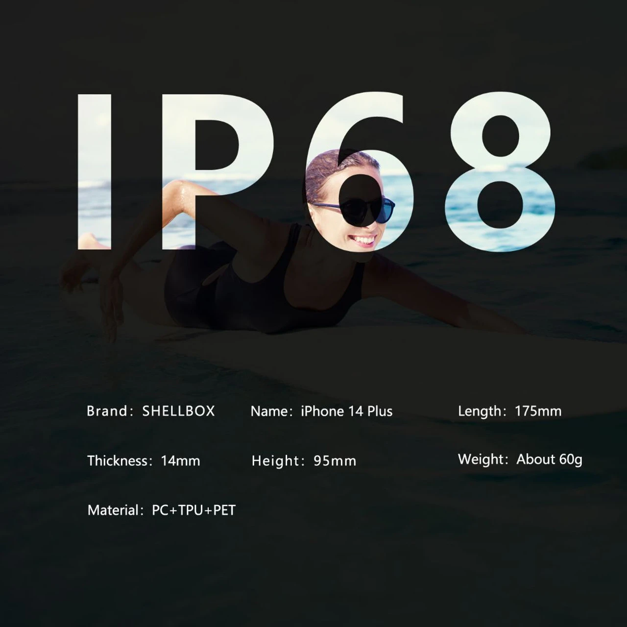 Black Waterproof Heavy Duty Magsafe Case For IPhone 14 Plus 8 Black Waterproof Heavy Duty Magsafe Case For IPhone 14 Plus - Image 8