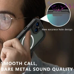 Black Waterproof Heavy Duty Magsafe Case For IPhone 14 Plus 34 Black Waterproof Heavy Duty Magsafe Case For IPhone 14 Plus -Cheap NewCase Store iphone 14 plus waterproof case black 14 96466.1691406858