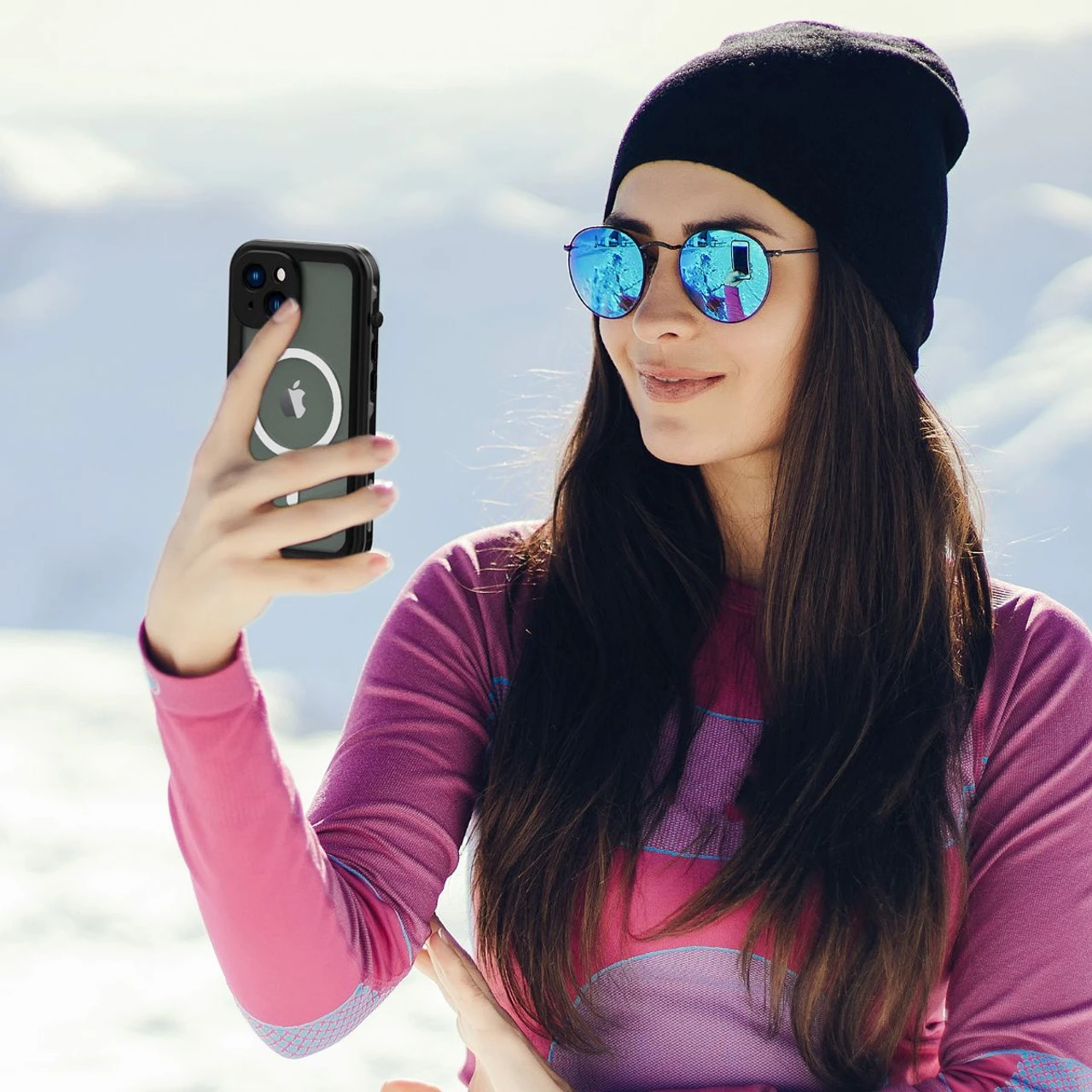 Black Waterproof Heavy Duty Magsafe Case For IPhone 14 Plus 7 Black Waterproof Heavy Duty Magsafe Case For IPhone 14 Plus - Image 7