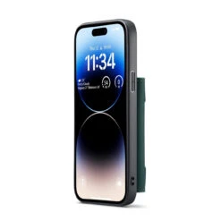 Green DG.Ming M2 Series 3-Fold Multi Card Wallet Case For IPhone 14 Pro -Cheap NewCase Store iphone 14 pro dg ming m2 series green 3 41057.1700649859