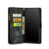 Black IPhone 14 Pro Max Multi-Functional 2 In 1 Zipper Purse Wallet Case