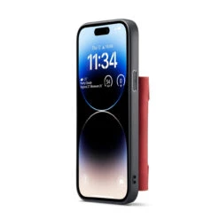 Red DG.Ming M2 Magnetic Detachable Mini Wallet Case For IPhone 14 Pro Max -Cheap NewCase Store iphone 14 pro max dg ming m2 series red 3 15166.1700649868