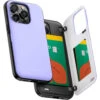 Lilac IPhone 14 Pro Mercury Slim Shock Proof Magnetic Door Case