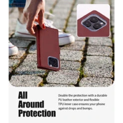 Wine Genuine Mercury Mansoor Diary Wallet Case For IPhone 14 Pro -Cheap NewCase Store iphone 14 pro mercury mansoor diary wallet wine 7 45713.1690247065