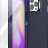 Navy IPhone 14 Pro Tradies Military Defender Heavy Duty Case