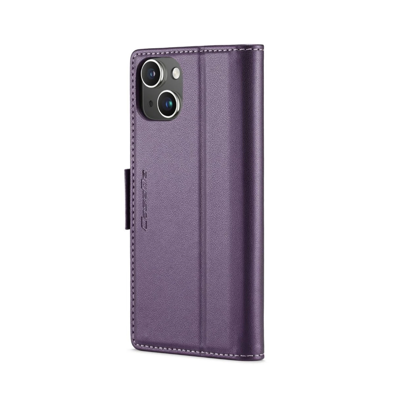 Purple IPhone 15 Plus CaseMe RFID Blocking Wallet Flip Folio Case 3 Purple IPhone 15 Plus CaseMe RFID Blocking Wallet Flip Folio Case - Image 3