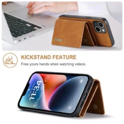 Brown IPhone 15 Plus DG.Ming M2 Case With Detachable Magnetic Wallet 10 Brown IPhone 15 Plus DG.Ming M2 Case With Detachable Magnetic Wallet -Cheap NewCase Store iphone 15 plus dg ming m2 series brown 4 14409.1700649819