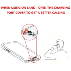 Black Waterproof Dust Proof Tradies Magsafe Case For IPhone 15 Plus -Cheap NewCase Store iphone 15 plus waterproof case black 8 48998.1696993709