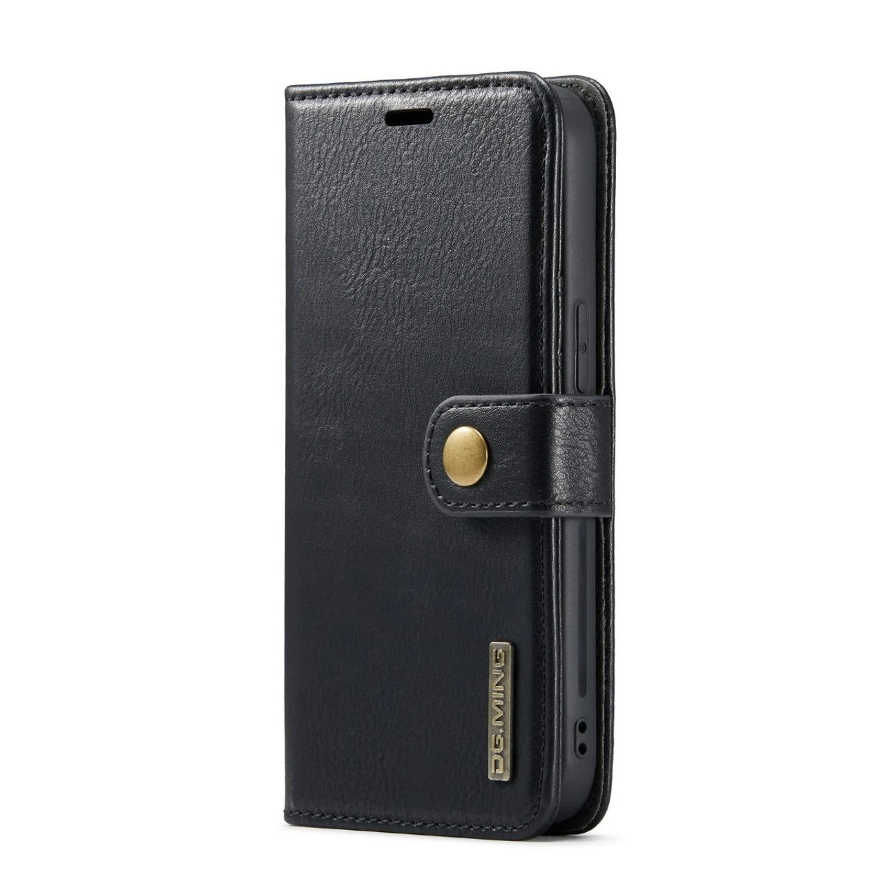 Black DG.Ming 2 In 1 Leather Wallet Removable Magnetic Case For IPhone 15 Pro 2 Black DG.Ming 2 In 1 Leather Wallet Removable Magnetic Case For IPhone 15 Pro - Image 2