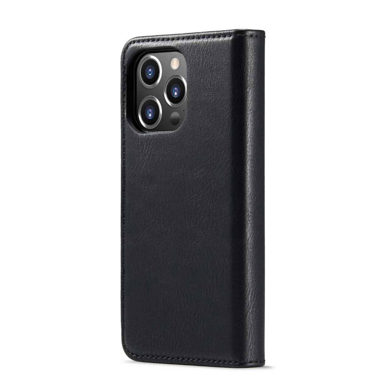 Black DG.Ming 2 In 1 Leather Wallet Removable Magnetic Case For IPhone 15 Pro 3 Black DG.Ming 2 In 1 Leather Wallet Removable Magnetic Case For IPhone 15 Pro - Image 3