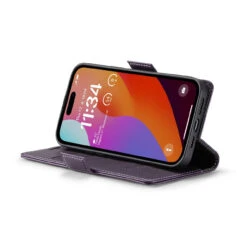 Purple Genuine CaseMe Compact Magnetic Wallet Case For IPhone 15 Pro Max -Cheap NewCase Store iphone 15 pro max caseme 023 wallet case purple 5 37995.1696555934