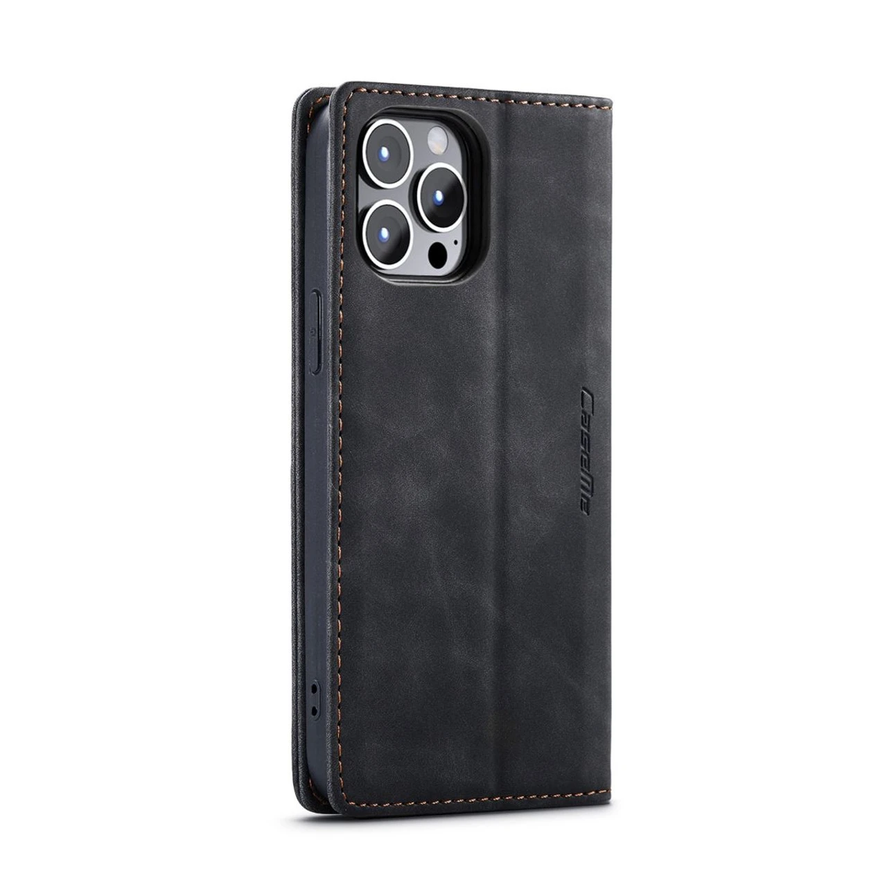 Black CaseMe Slim Magnetic Classy Wallet Case For IPhone 15 Pro Max 4 Black CaseMe Slim Magnetic Classy Wallet Case For IPhone 15 Pro Max - Image 4