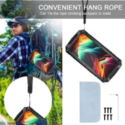 Black Full Body Metal Case Built-In Screen Protector For IPhone 15 Pro Max -Cheap NewCase Store iphone 15 pro max extreme metal military case black 7 86777.1695005608