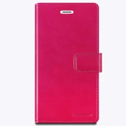 Hot Pink Genuine Mercury Mansoor Wallet Case For IPhone 5 / 5S / SE 1st Gen -Cheap NewCase Store iphone 5s se mercury mansoor wallet hot pink 4 61287.1675228865