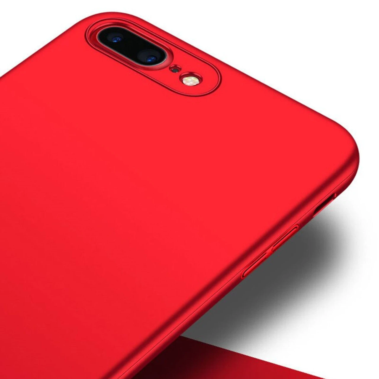 Red Full Protection Case + Tempered Glass Protector For IPhone 6 / 6S 2 Red Full Protection Case + Tempered Glass Protector For IPhone 6 / 6S - Image 2