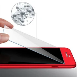 Red Full Protection Case + Tempered Glass Protector For IPhone 6 / 6S 6 Red Full Protection Case + Tempered Glass Protector For IPhone 6 / 6S -Cheap NewCase Store iphone 6 360 protection red 3 88034.1649395799