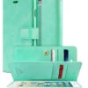 Mint Green IPhone 6 / 6S Mercury Mansoor 9 Card Slot Wallet Case