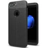 Black IPhone 7 / 8 Ultra Slim Carbon Fibre Leather Texture Case