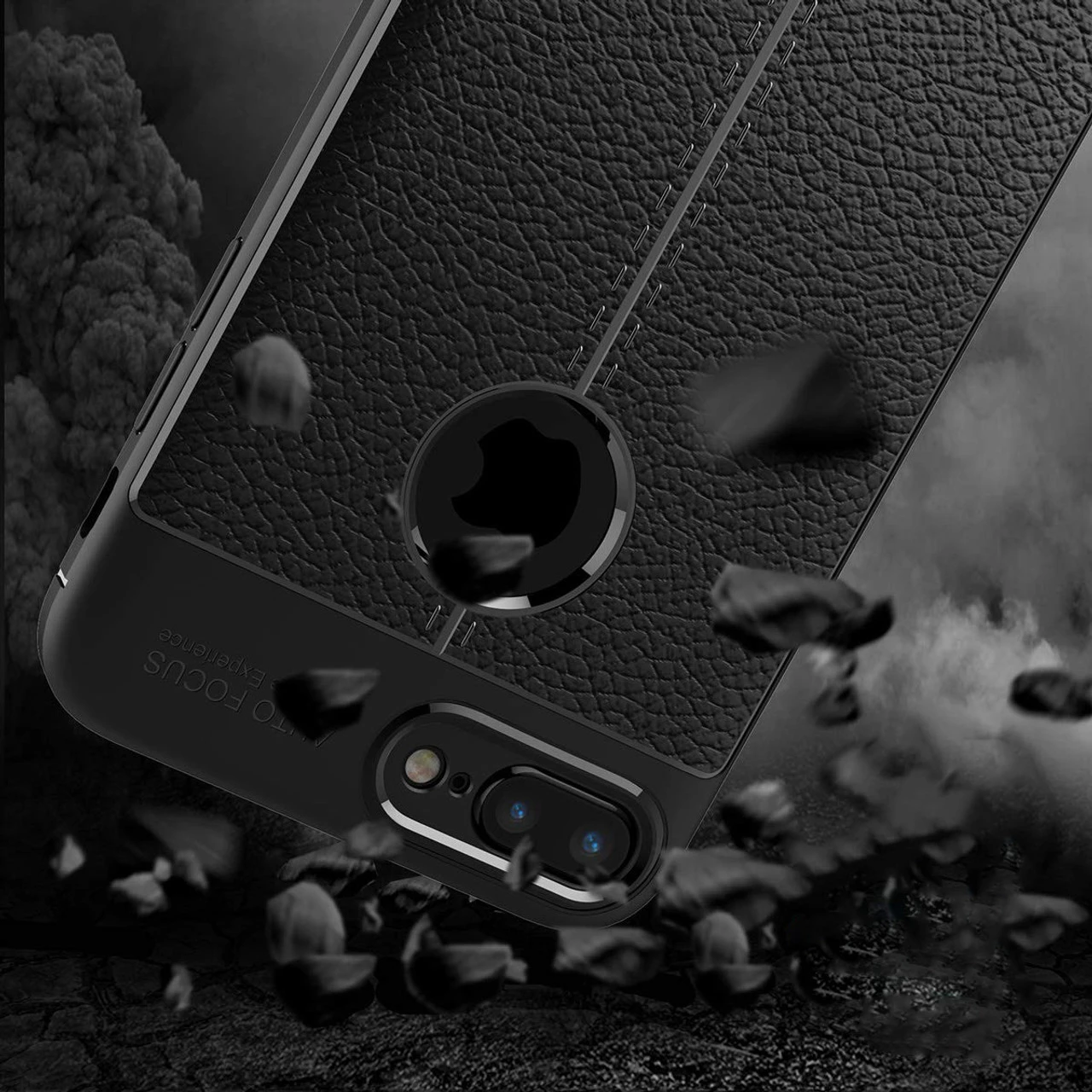 Black IPhone 7 / 8 Ultra Slim Carbon Fibre Leather Texture Case 3 Black IPhone 7 / 8 Ultra Slim Carbon Fibre Leather Texture Case - Image 3