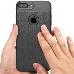 Black Ultra Slim Carbon Fibre Leather Textured Case For IPhone 6 / 6S -Cheap NewCase Store iphone 6 7 8 carbon leather black 7 33984.1573346130