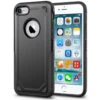 Black Apple IPhone 7 / 8 Slim Armor Bumper Grip Case Cover